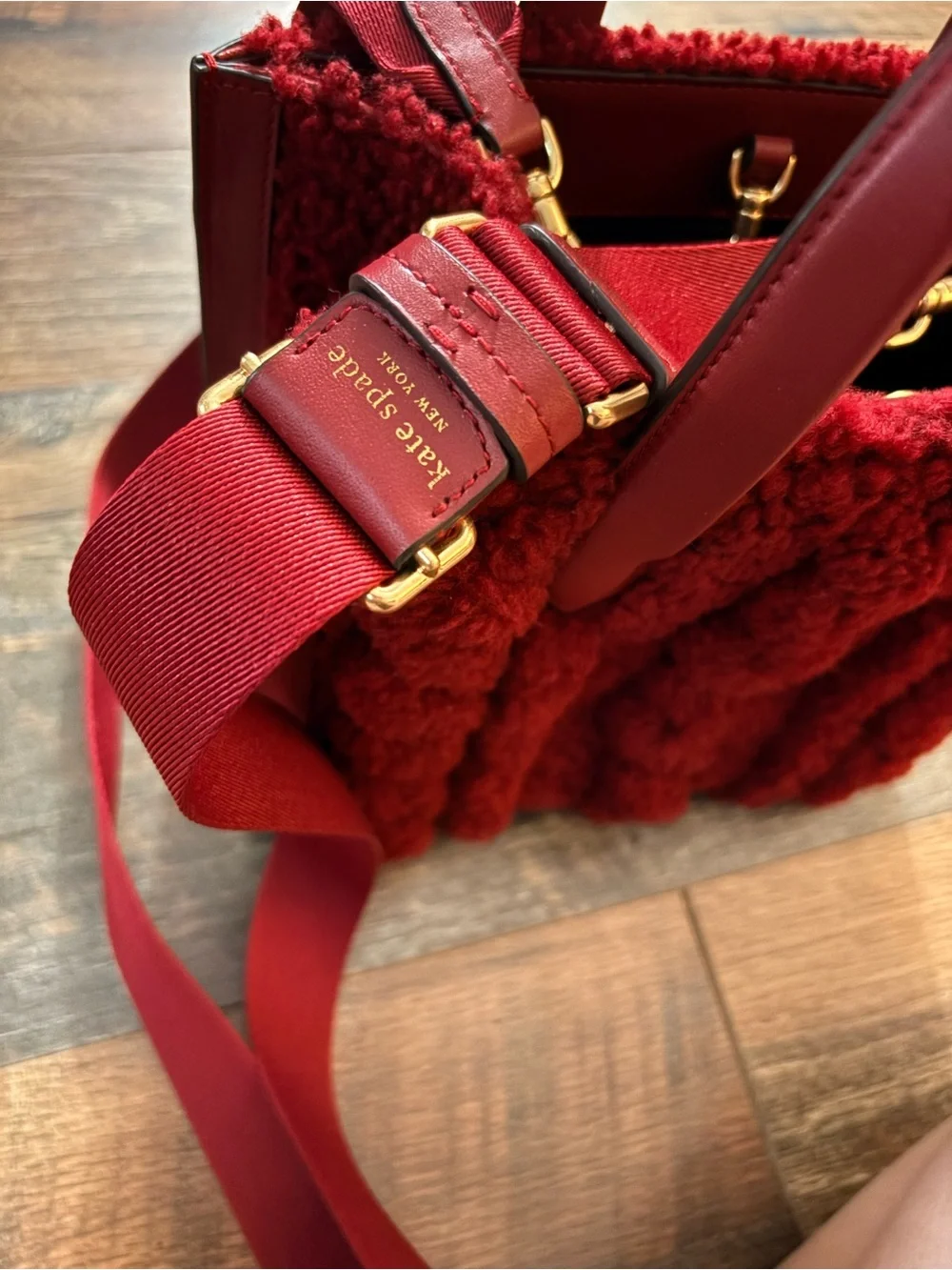 Kate spade Sherpa bag